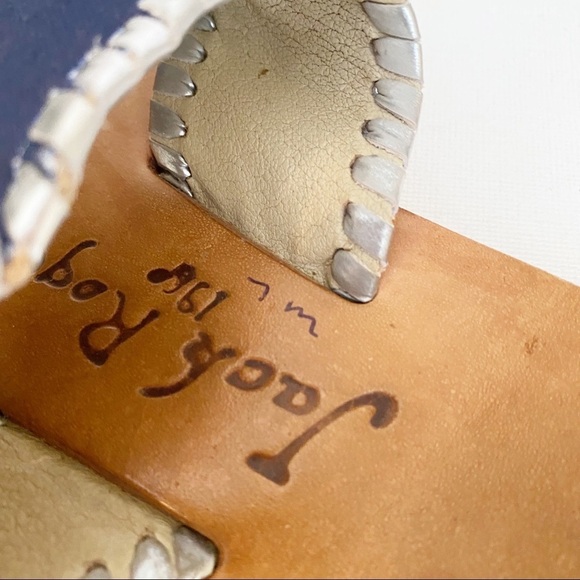 Jack Rogers Boating Jacks Midnight and Silver - 7 - Picture 4 of 12